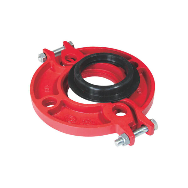 grooved flange two-piece