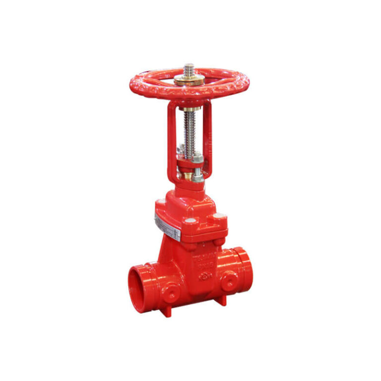 British Grooved OS&Y gate valve - UL Listed / FM Approved