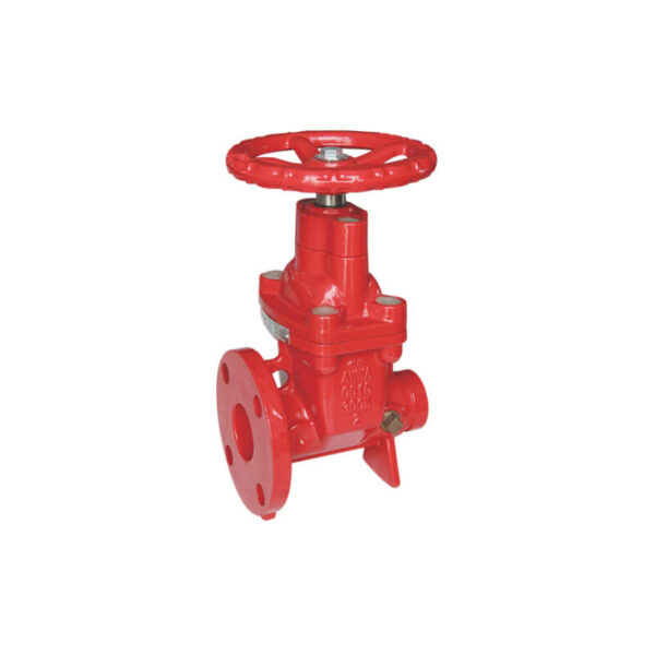 American Flanged x Grooved NRS gate valve