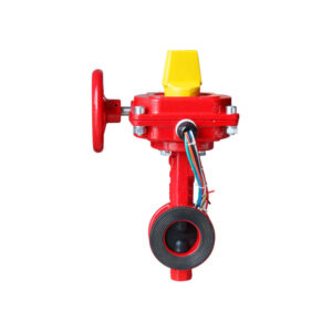 British Wafer butterfly valve (Gear actuator & tamper switch)