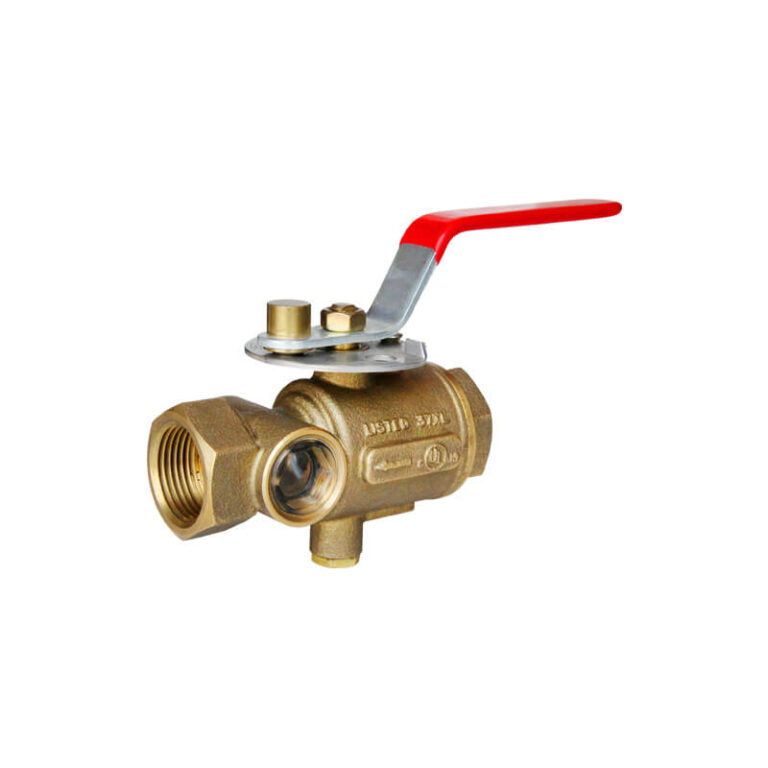 Test and drain valve (Straight type) - UL / FM Approved