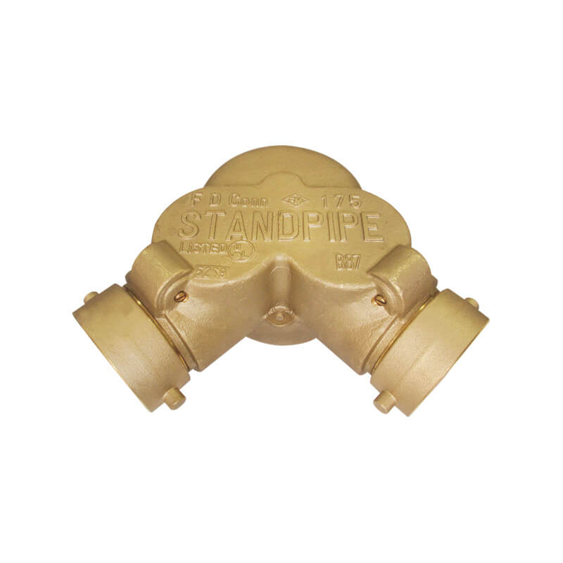 Fdc Firefighting FDC Angled Body Fire Fighting Pipes Fire Protection System Fire ...