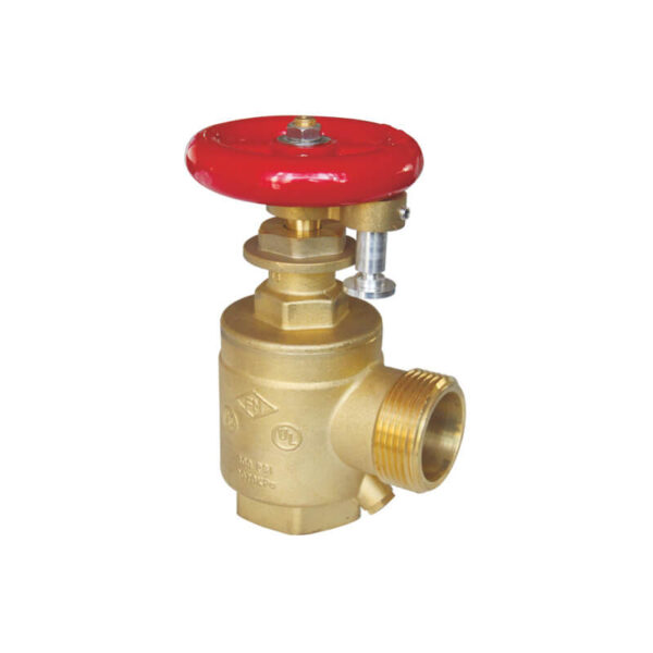 Pressure restricting angle valve (Adjustable gauge)