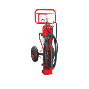 Wheeled fire extinguisher - UL Listed - TPMCSTEEL