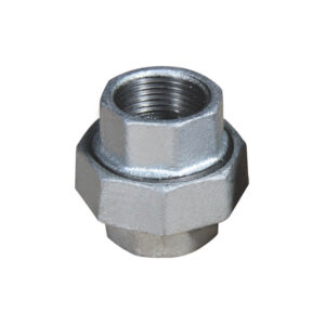 Malleable iron union (Ball-to-cone / ball-to-ball joint)