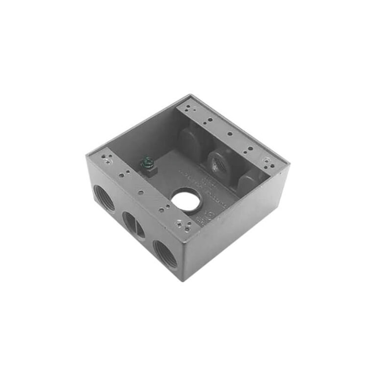 Double gang weatherproof box - UL Listed - TPMCSTEEL