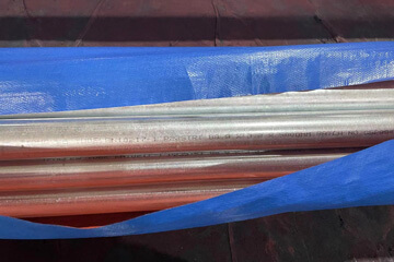 EN10217 ERW Galvanized Pipes