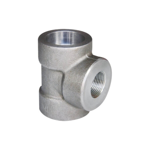 N37 Socket weld x threaded reducing tee