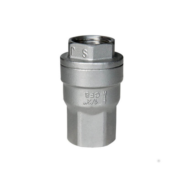 VC64 Stainless steel screwed spring check valve