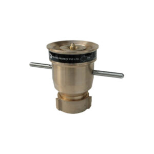 Constant gallonage non self-inducting foam monitor nozzle (Bronze)