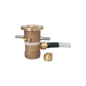 Constant gallonage self-inducting foam monitor nozzle (Brass)