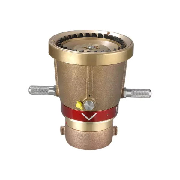 Adjustable flow fire monitor nozzle (Brass)