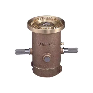 Adjustable flow fire monitor nozzle (Brass)