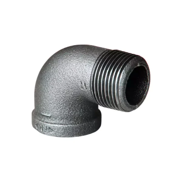 Malleable iron 90° street elbow