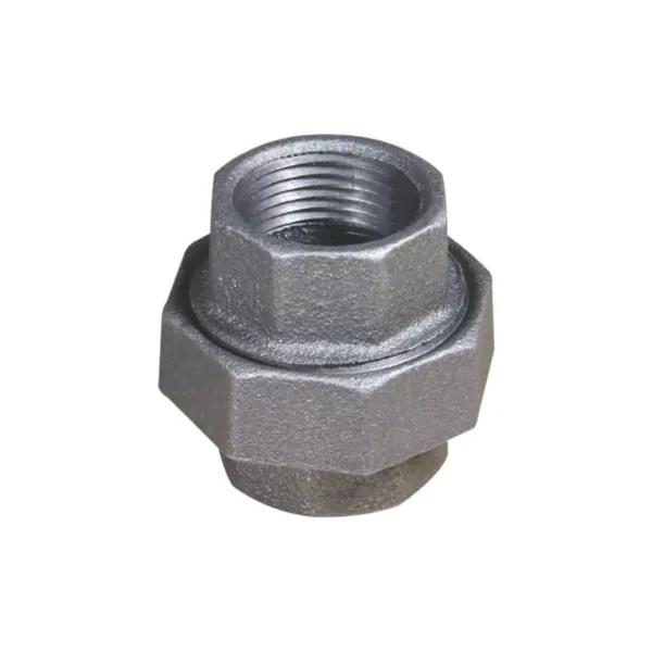 Malleable iron union (Ball-to-cone ball-to-ball joint)