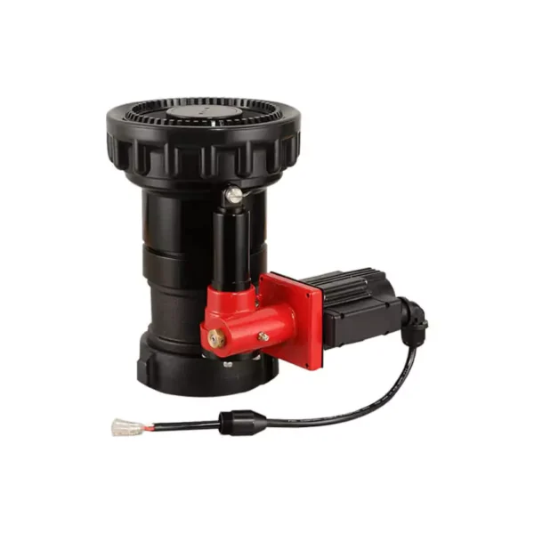 Remote control (RC) fire monitor nozzle