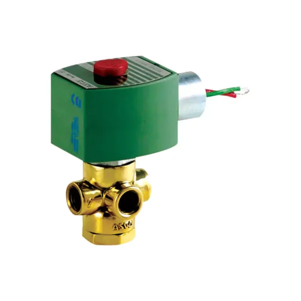 Direct acting solenoid valve