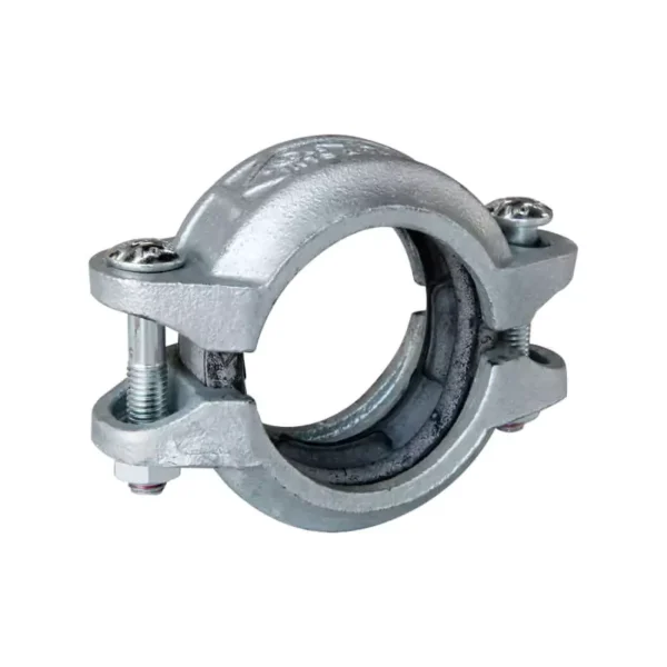 Quick flexible grooved coupling