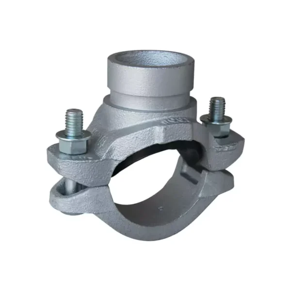 Mechanical tee with grooved branch