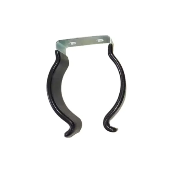 Hose reel nozzle holder
