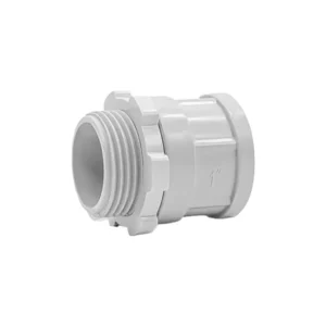 Rigid PVC conduit connector (Terminal adapter)