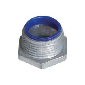 Chase nipple with insulated throat (Bushed nipple)