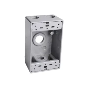 1-gang weatherproof outlet box