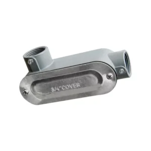 Combination conduit body (LL Type) for EMT and RMC/IMC