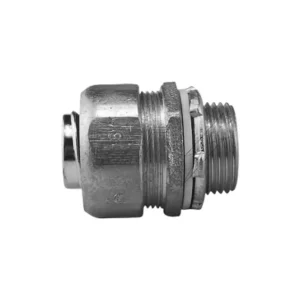 Malleable iron liquid-tight connector