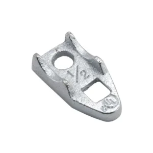 Malleable iron clamp back