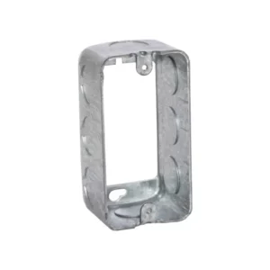 Rectangular box extension ring