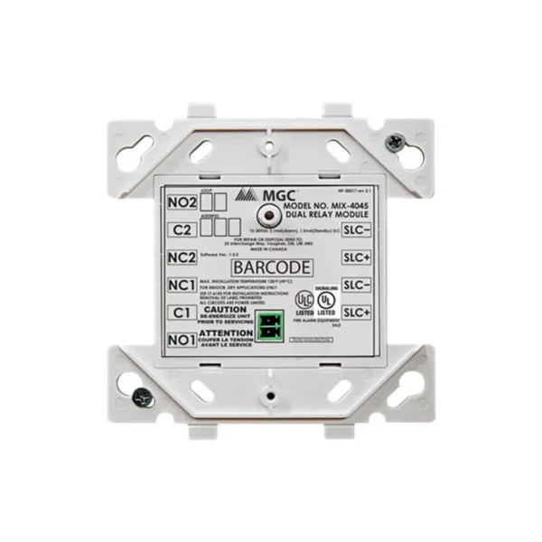 Addressable dual relay module (NFPA 72) - UL / FM Approved