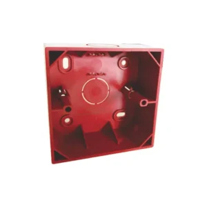 Backbox for manual call point (EN 54)