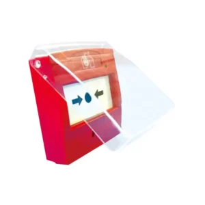 Protective flip cover for manual call point (EN 54)