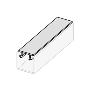Strut channel closure strip