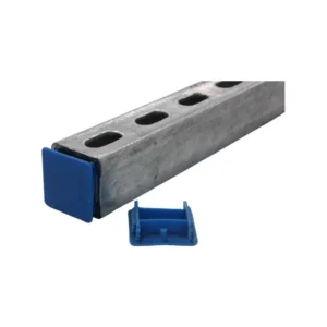 Strut channel end cap