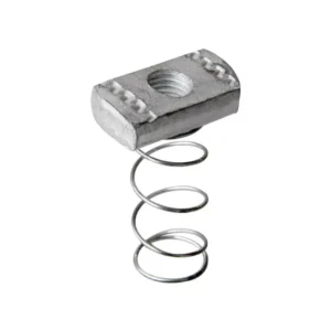 Strut channel spring nut