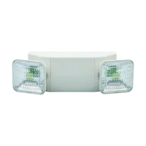 Self-contained non-maintained emergency light for indoor use (2 adjustable heads)