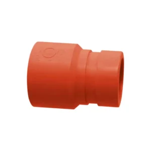 CPVC socket x grooved transition coupling