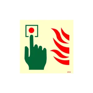 Fire alarm call point (Manual station) safety sign