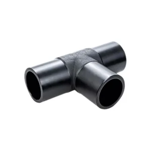 PE100 HDPE butt fusion straight tee (equal tee)