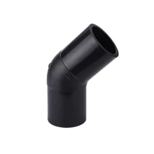 PE4710 HDPE butt fusion 45° elbow