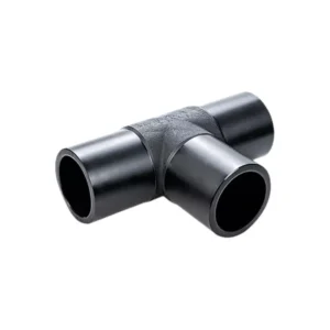 PE4710 HDPE butt fusion straight tee (equal tee)