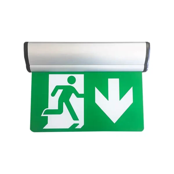 Self Contained Sign Self-contained maintained running man exit sign (Metal enclosure)