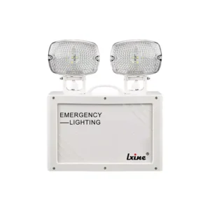 Self-contained waterproof non-maintained emergency luminaire (2 adjustable heads)