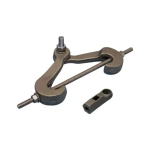 Adjustable center-load beam clamp with extension piece