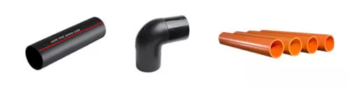 HDPE and CPVC Plastic Pipe and Fittings